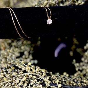 Genuine 14K solid yellow gold Serpentine necklace